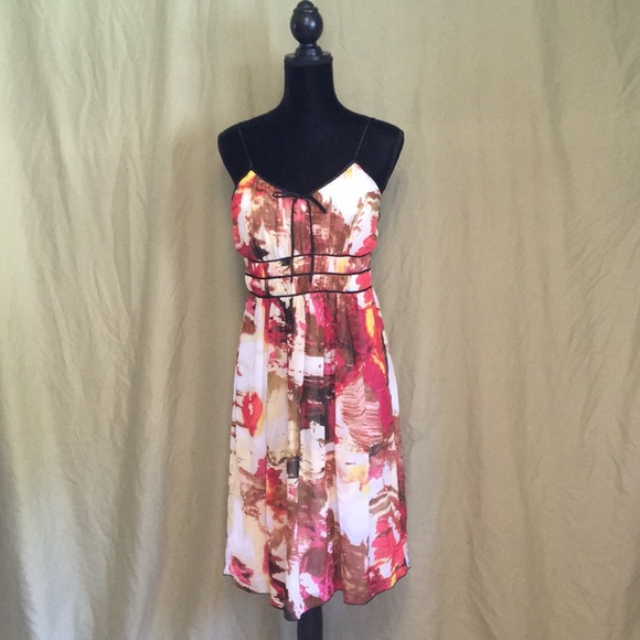 Naeem Khan Dresses & Skirts - Timeless Naee M Khan Watercolor Sun Dress